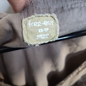 free·est XS Neutral Taupe Jacket